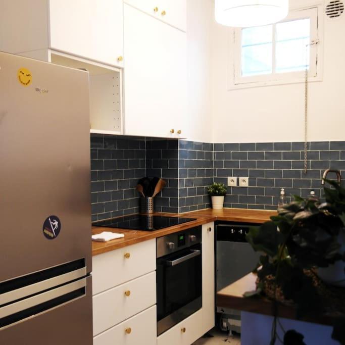 Appartement Haussmanannien Cosy - Republique Paris Bagian luar foto