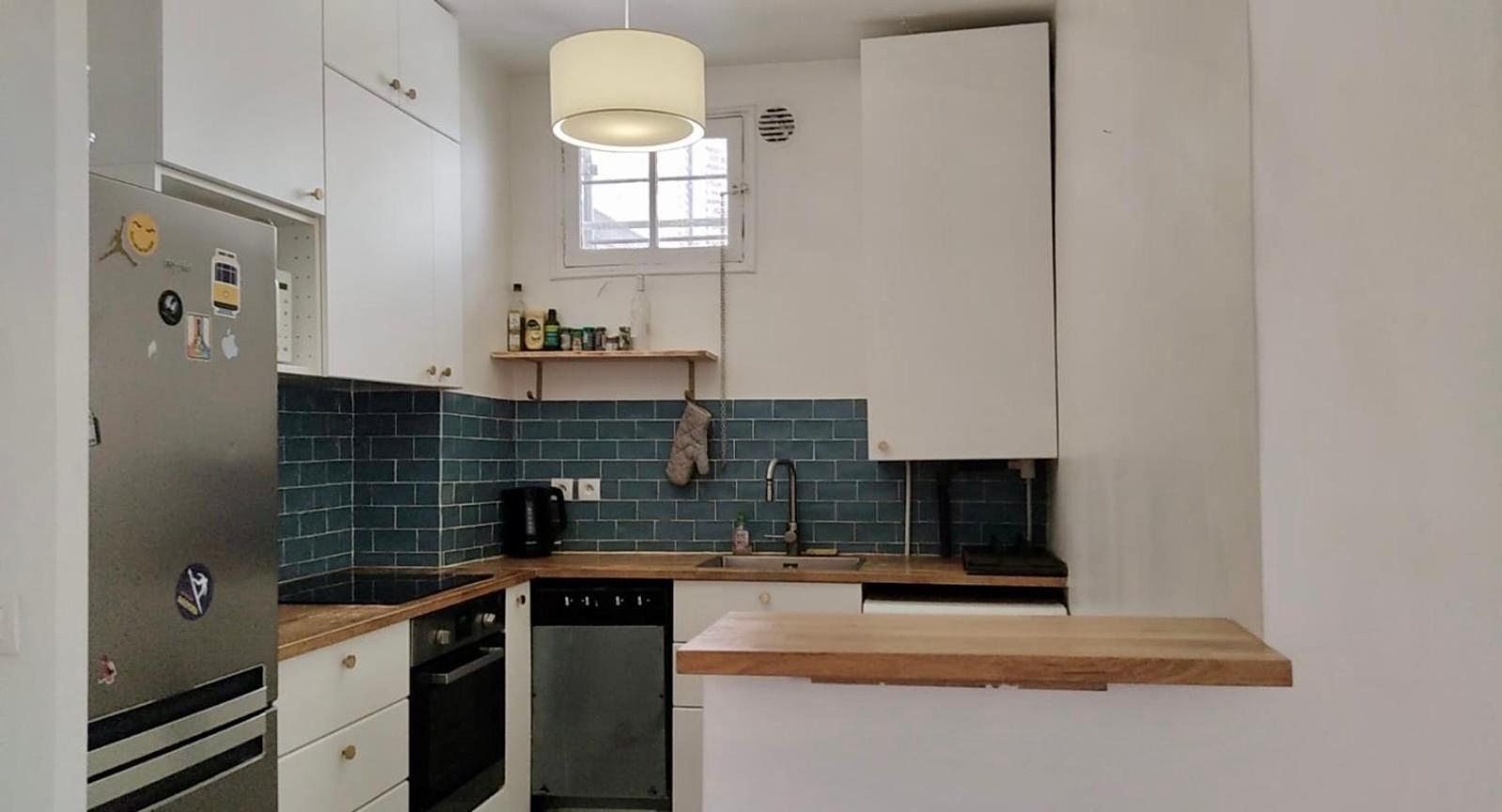 Appartement Haussmanannien Cosy - Republique Paris Bagian luar foto